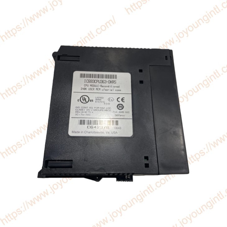 GE Fanuc IC693CPU363-DKRS 모듈