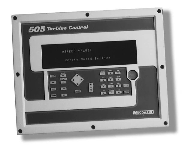 Woodward 505 / 505E Steam Turbine Control Woodward 505 / 505E Steam Turbine Control