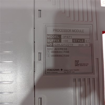 요코가와 CP471-00 S1 프로세서 모듈