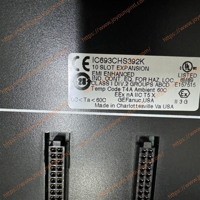 IC693CHS392 10-슬롯 확장 베이스플레이트