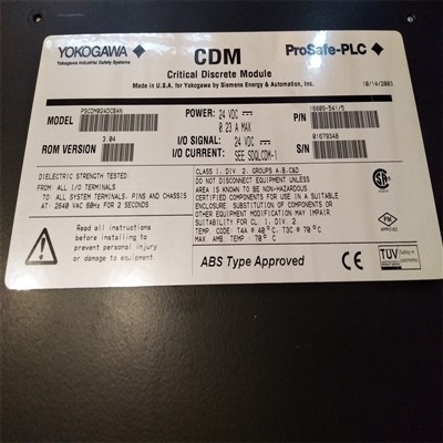 YOKOGAWA PSCDM024DCBAN 16809-541/5 중요 개별 모듈